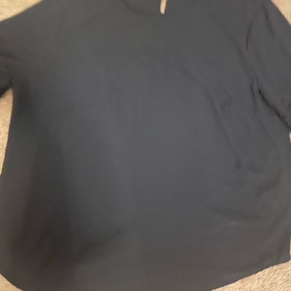 Ava and viv black bishop sleeve lace crochet insert ballon style sleeve - Picture 5 of 6